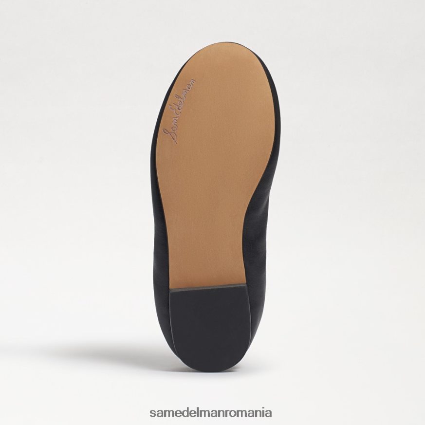 Sam Edelman încălţăminte piele neagra copii felicia balet flat HN448Z988