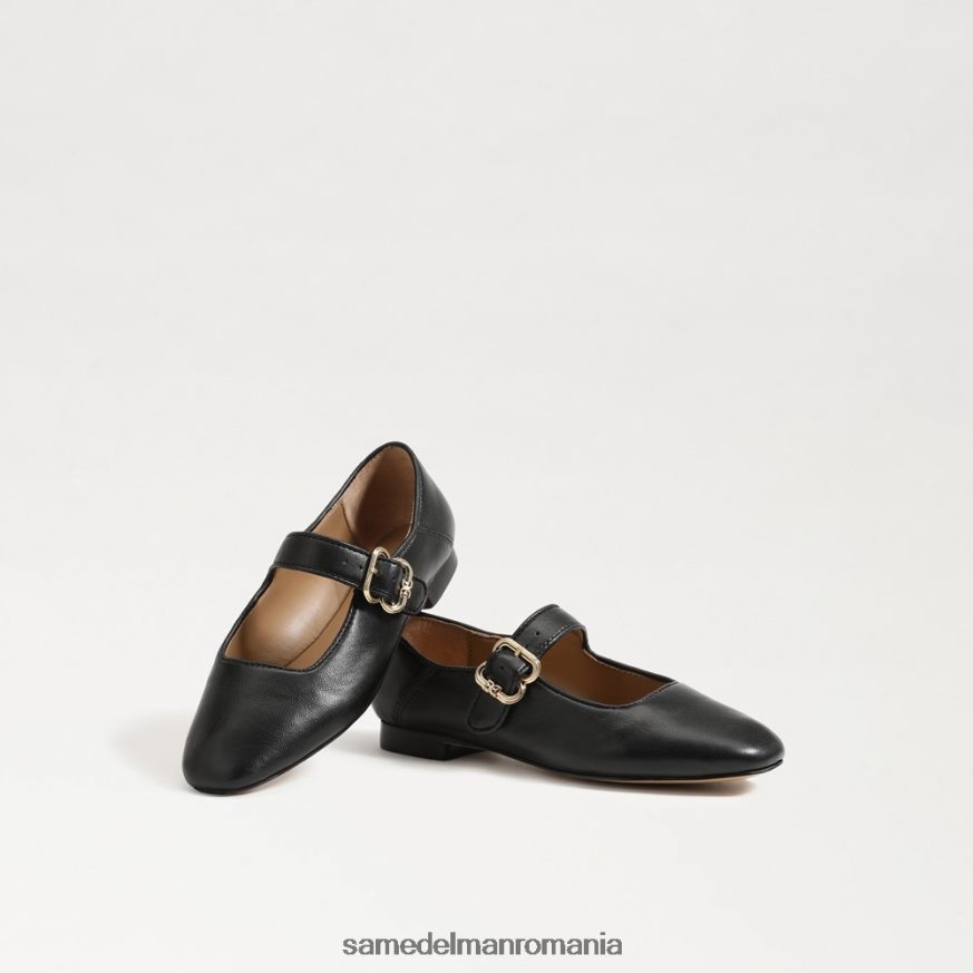 Sam Edelman încălţăminte piele neagra copii michaela mary jane HN448Z915
