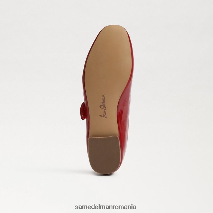 Sam Edelman încălţăminte roșu-închis copii melodie mary jane HN448Z1053