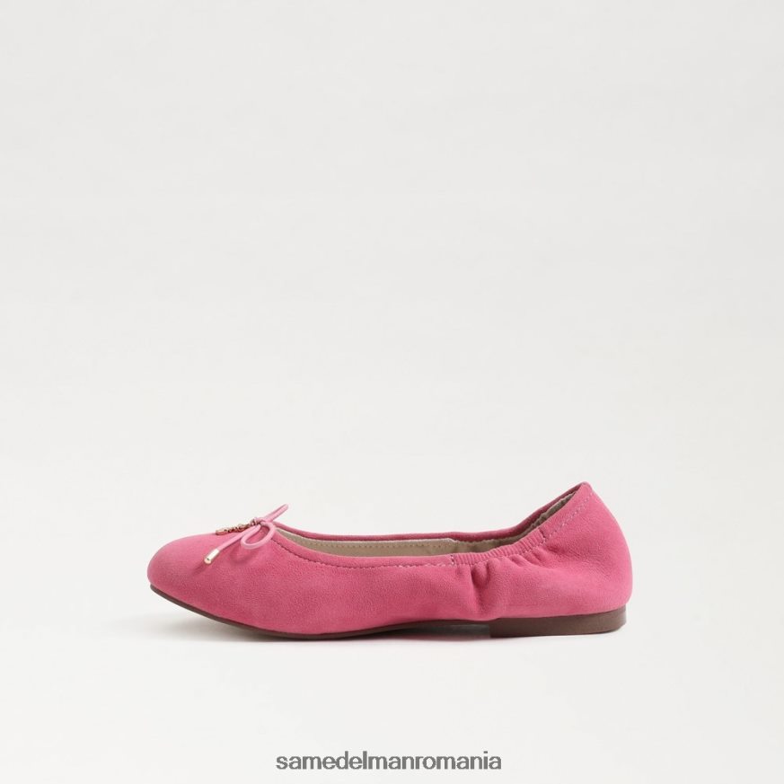 Sam Edelman încălţăminte roz azalea copii felicia balet flat HN448Z1001