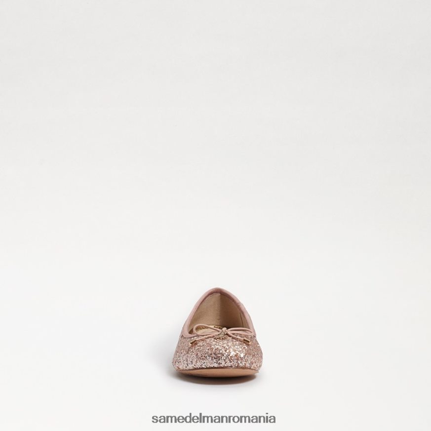 Sam Edelman încălţăminte sclipici de șampanie copii felicia balet flat HN448Z981