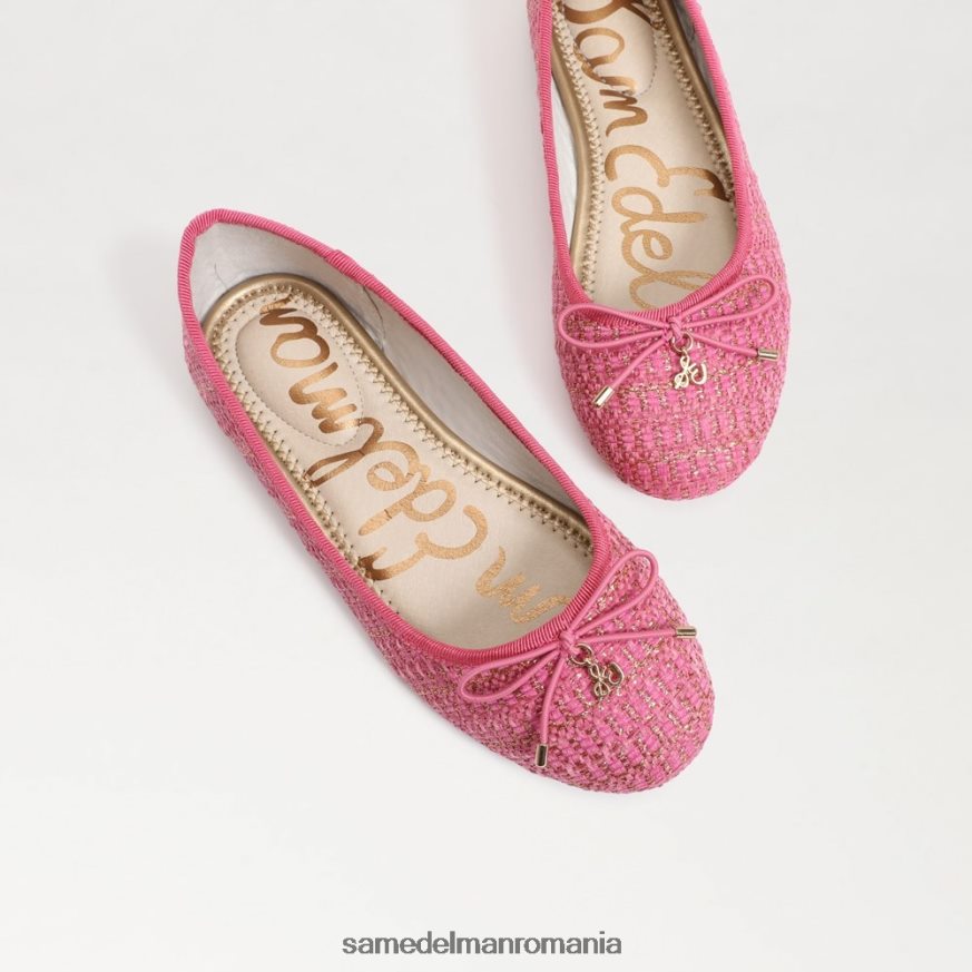 Sam Edelman încălţăminte trandafir roz multi copii felicia balet flat HN448Z995