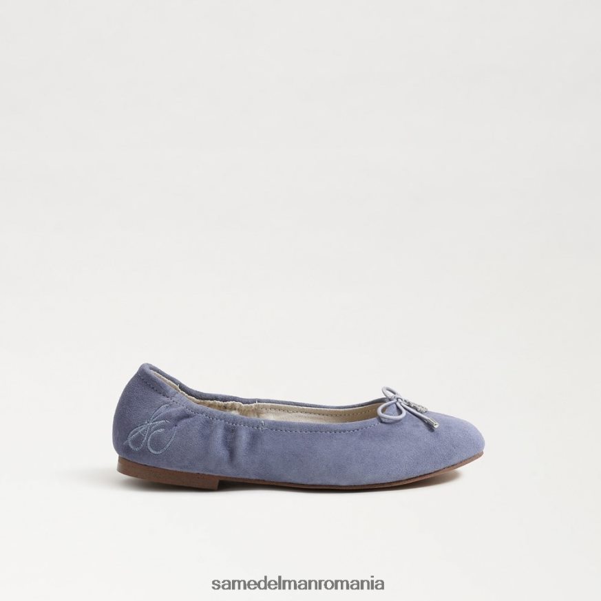 Sam Edelman încălţăminte violet prăfuit copii felicia balet flat HN448Z1002
