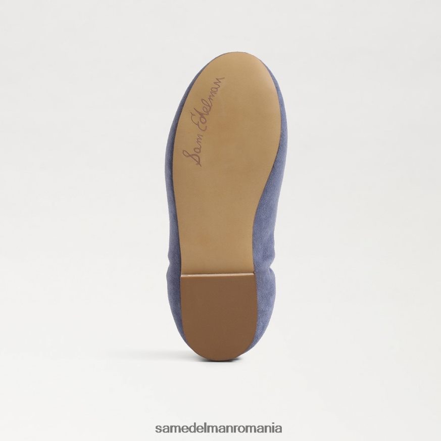 Sam Edelman încălţăminte violet prăfuit copii felicia balet flat HN448Z1002