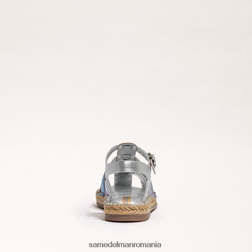 Sam Edelman încălţăminte argint moale/aur roz copii sandală kora HN448Z1040