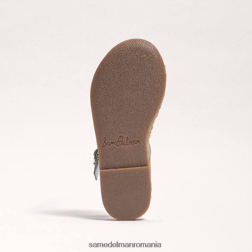 Sam Edelman încălţăminte argint moale/aur roz copii sandală kora HN448Z1040