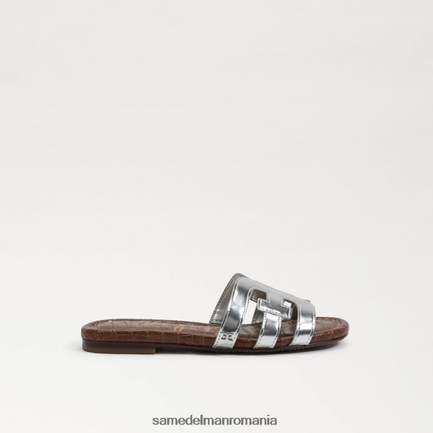 Sam Edelman încălţăminte argint moale copii sandală de tip bay slide HN448Z888