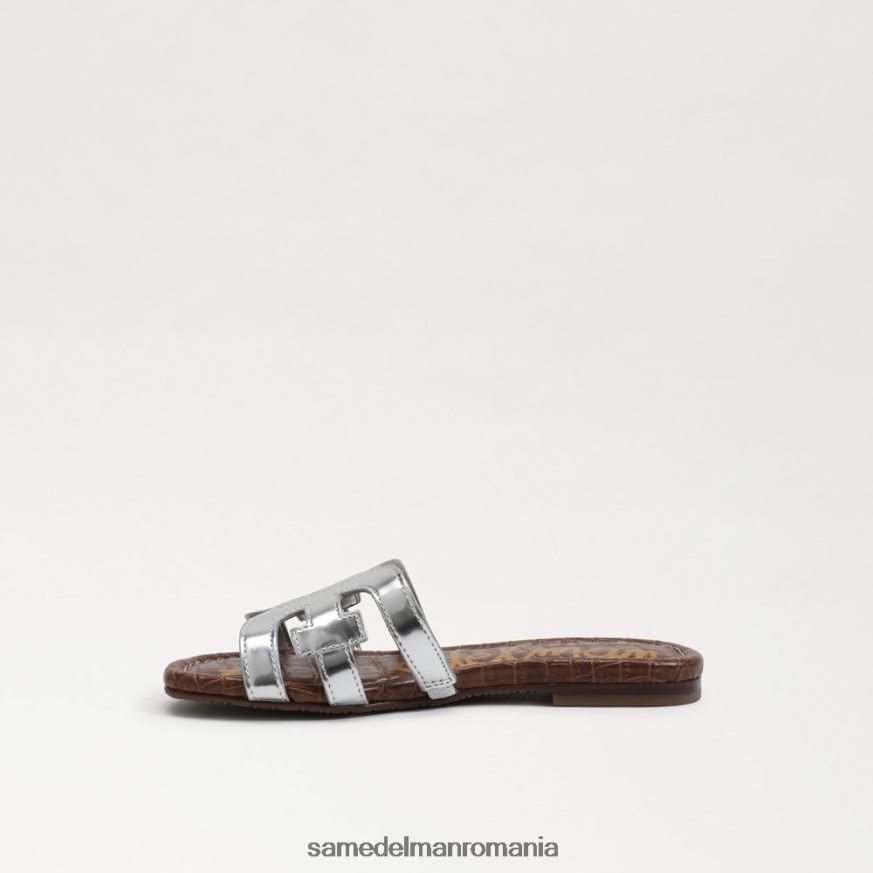 Sam Edelman încălţăminte argint moale copii sandală de tip bay slide HN448Z888