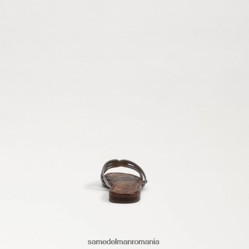 Sam Edelman încălţăminte argint moale copii sandală de tip bay slide HN448Z888