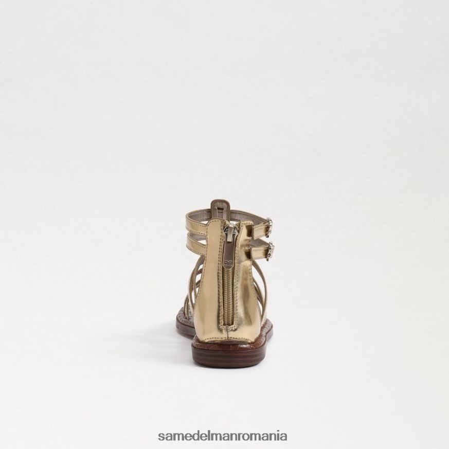 Sam Edelman încălţăminte aur chihlimbar copii sandală ginnie gladiator HN448Z1030