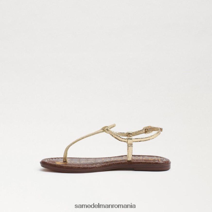 Sam Edelman încălţăminte aur chihlimbar copii sandale gigi tanga HN448Z959