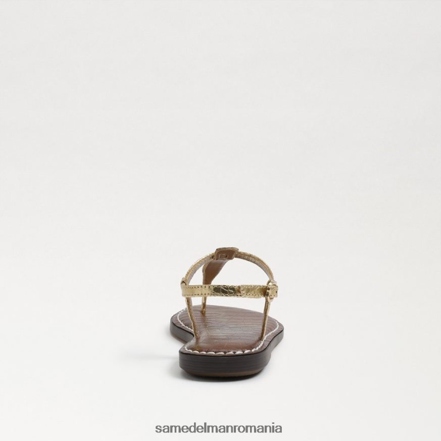 Sam Edelman încălţăminte boa auriu metalic copii sandale gigi tanga HN448Z936