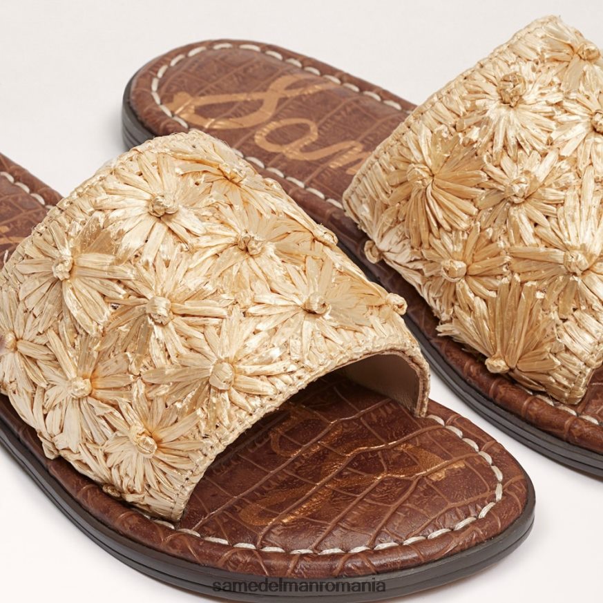 Sam Edelman încălţăminte frunza de aur copii tobogan giovanna HN448Z1026