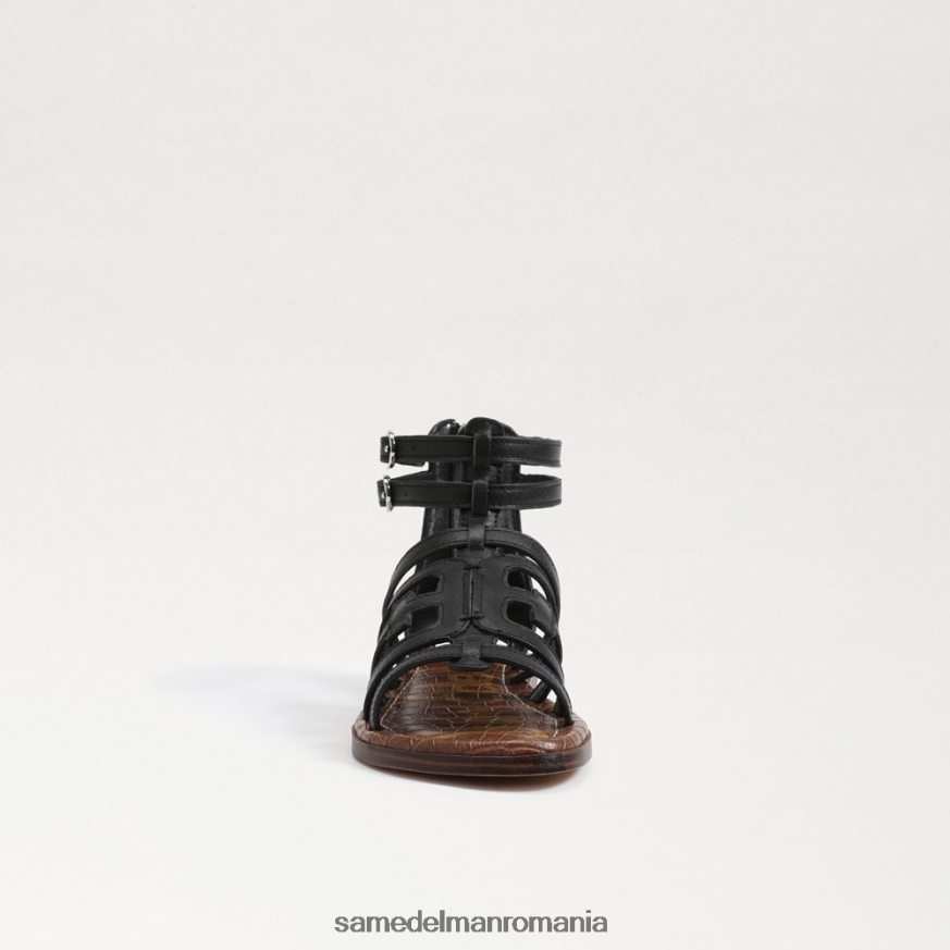 Sam Edelman încălţăminte negru copii sandală ginnie gladiator HN448Z1031