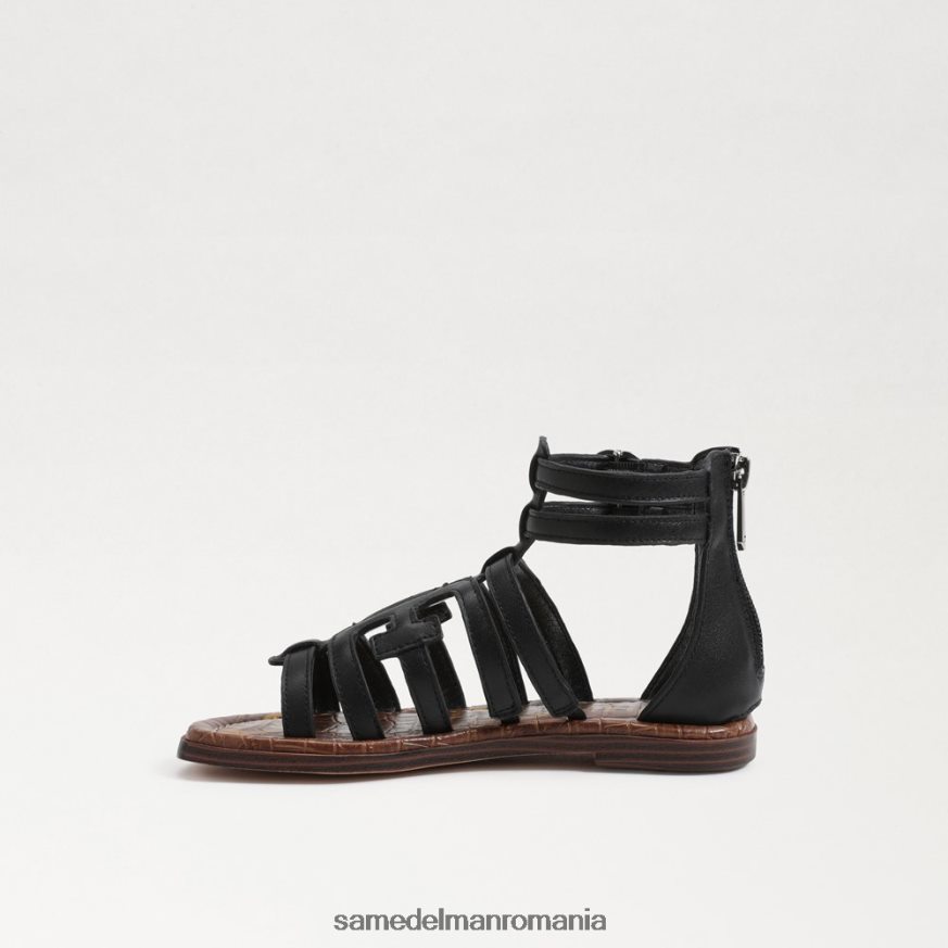 Sam Edelman încălţăminte negru copii sandală ginnie gladiator HN448Z1031