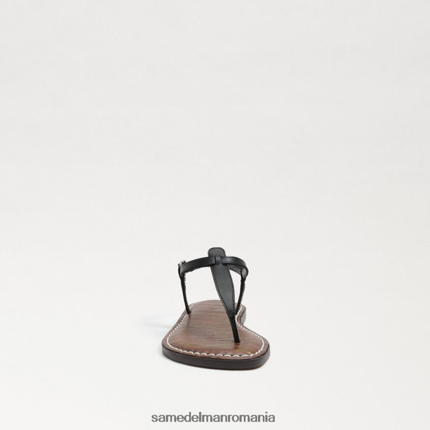 Sam Edelman încălţăminte piele neagra copii sandale gigi tanga HN448Z939