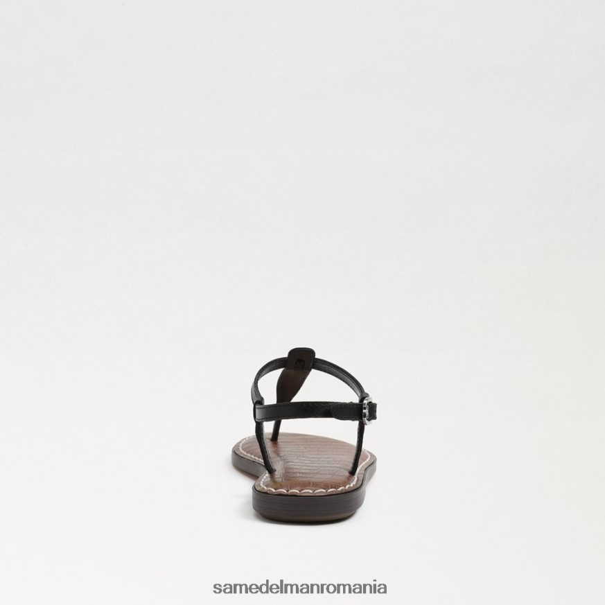 Sam Edelman încălţăminte piele neagra copii sandale gigi tanga HN448Z939