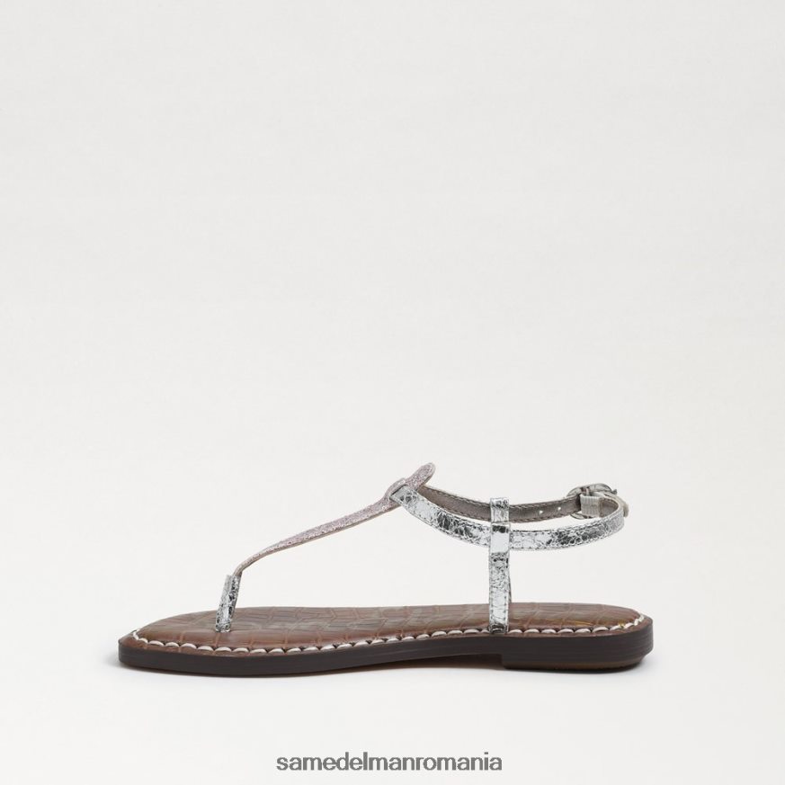 Sam Edelman încălţăminte sclipici liliac/argintiu copii sandale gigi tanga HN448Z960