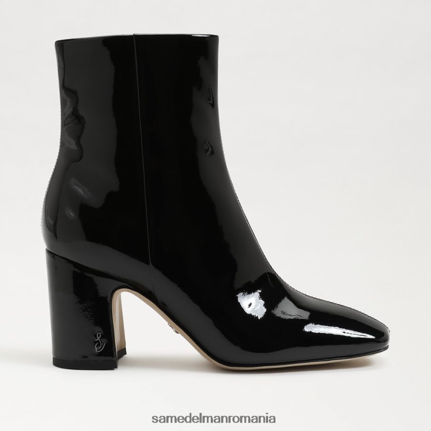 Sam Edelman încălţăminte brevet negru femei papuc de căprioară HN448Z787