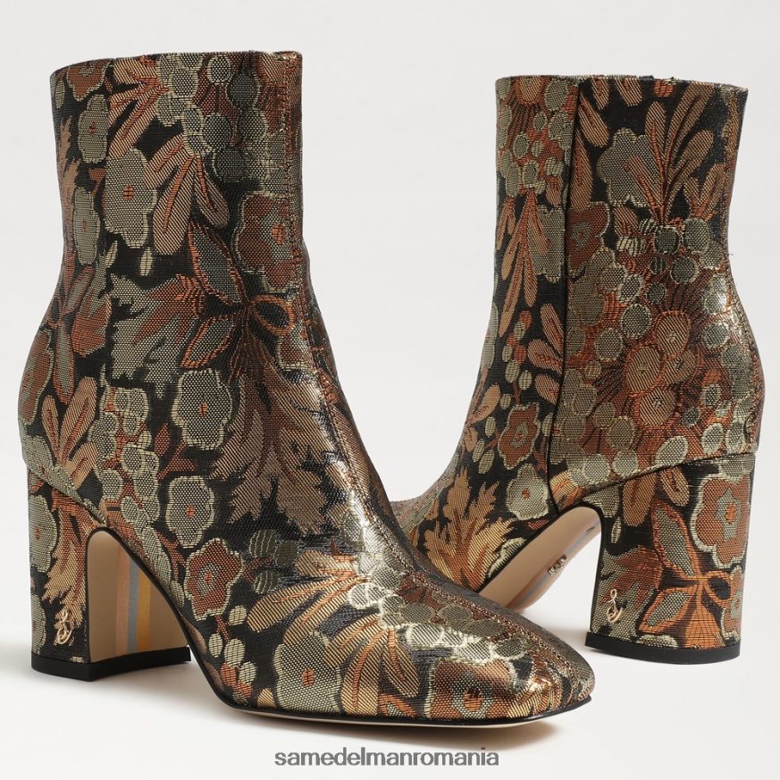 Sam Edelman încălţăminte bronz multi femei papuc de căprioară HN448Z785