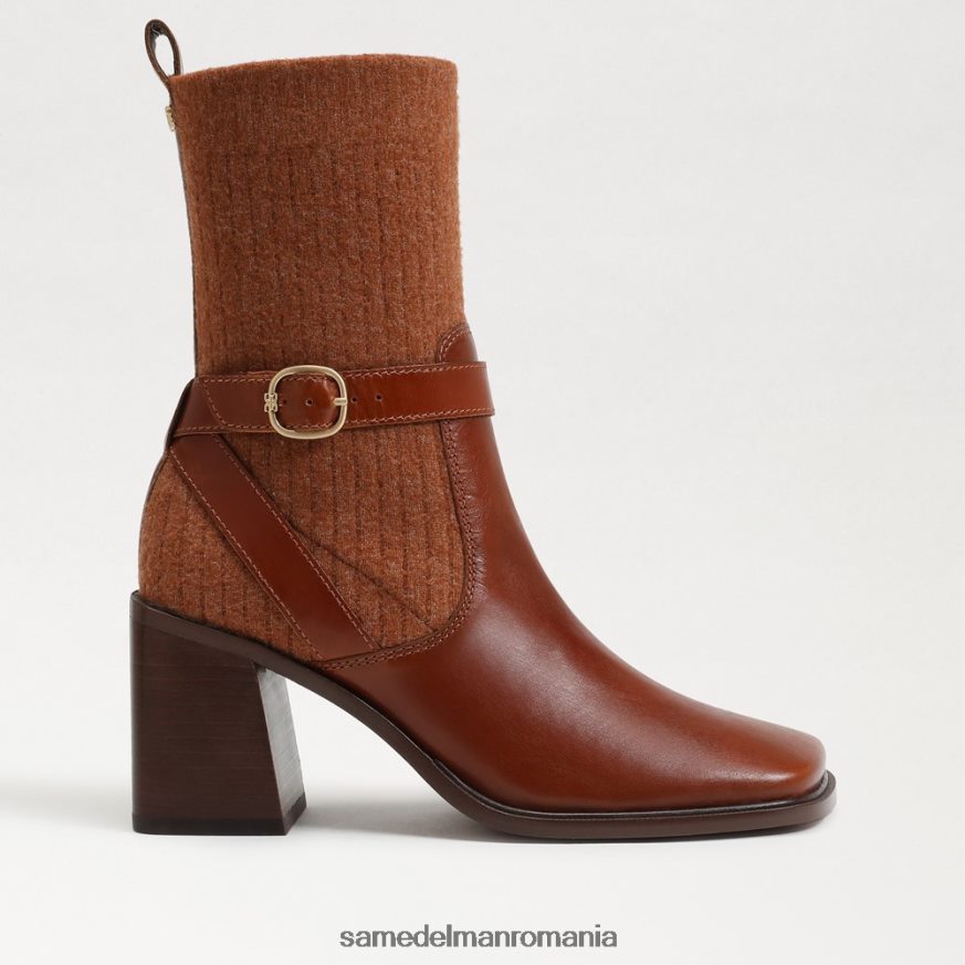 Sam Edelman încălţăminte brun ruginiu/cupru cald femei marci bootie HN448Z767