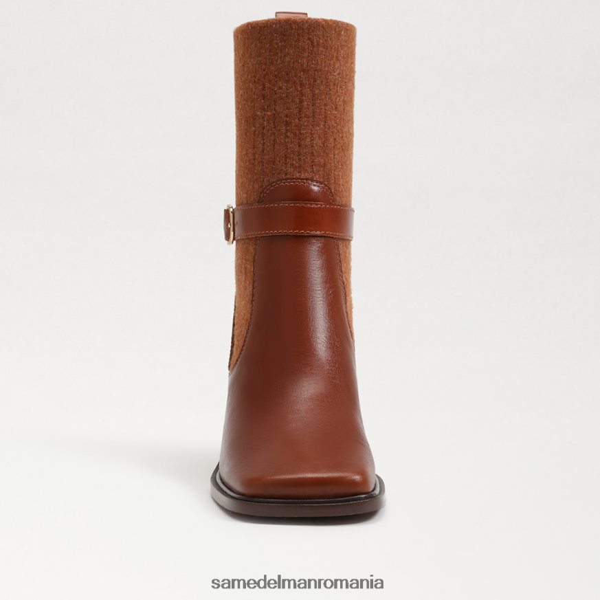Sam Edelman încălţăminte brun ruginiu/cupru cald femei marci bootie HN448Z767