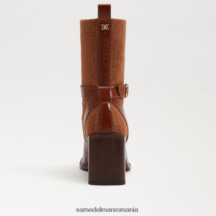 Sam Edelman încălţăminte brun ruginiu/cupru cald femei marci bootie HN448Z767
