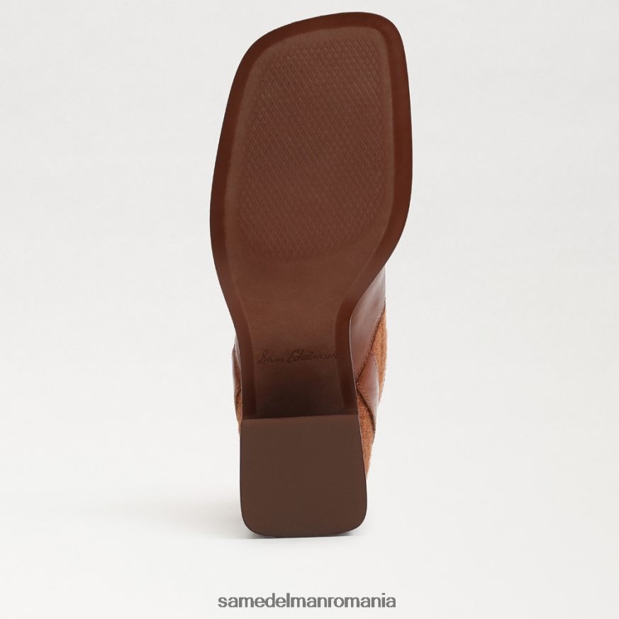 Sam Edelman încălţăminte brun ruginiu/cupru cald femei marci bootie HN448Z767