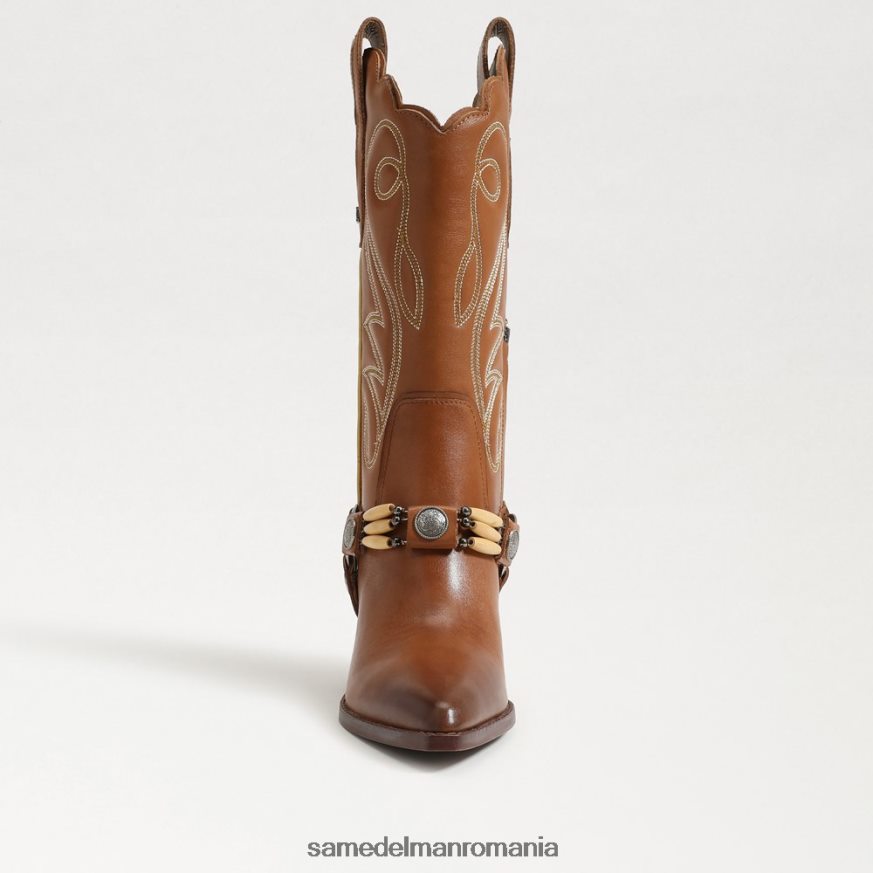 Sam Edelman încălţăminte castan prajit femei Jackie western boot HN448Z835