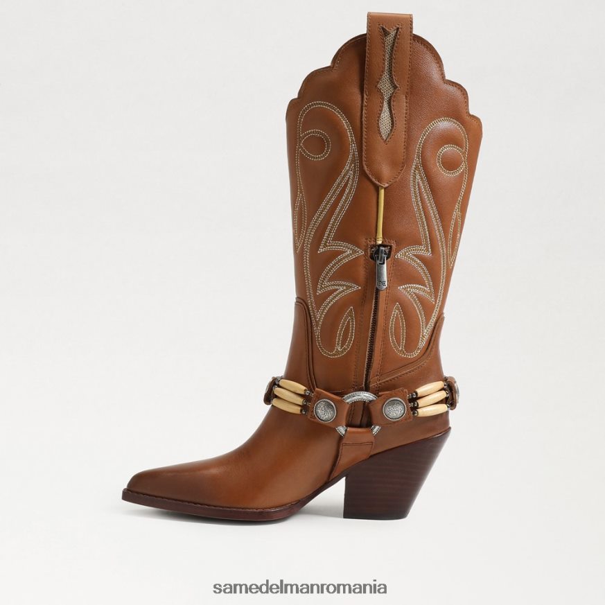 Sam Edelman încălţăminte castan prajit femei Jackie western boot HN448Z835