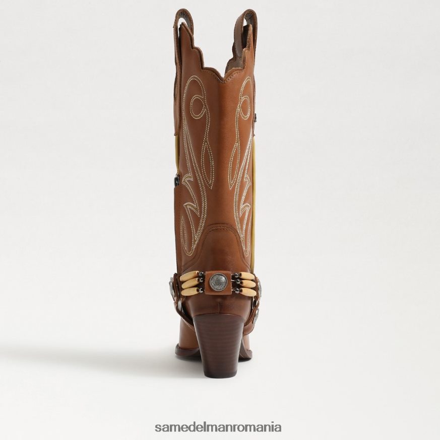 Sam Edelman încălţăminte castan prajit femei Jackie western boot HN448Z835
