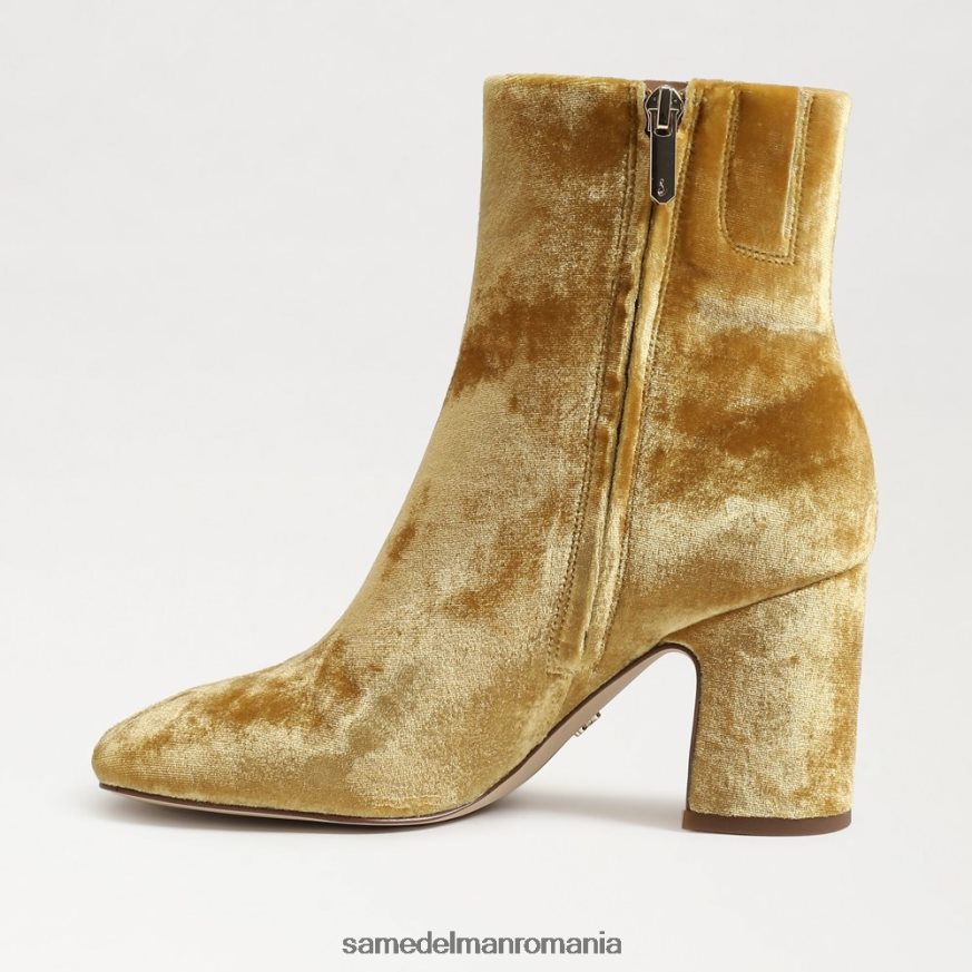 Sam Edelman încălţăminte catifea șofran femei papuc de căprioară HN448Z783