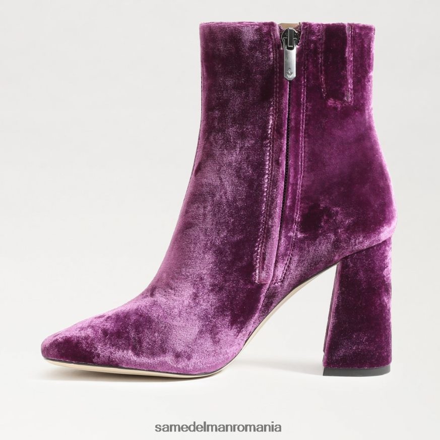 Sam Edelman încălţăminte catifea orhidee adâncă femei botine codie HN448Z448