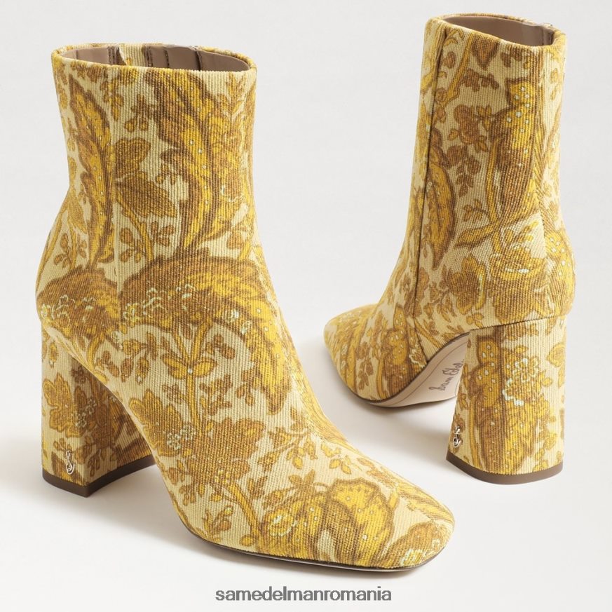 Sam Edelman încălţăminte curcumă femei botine codie HN448Z444