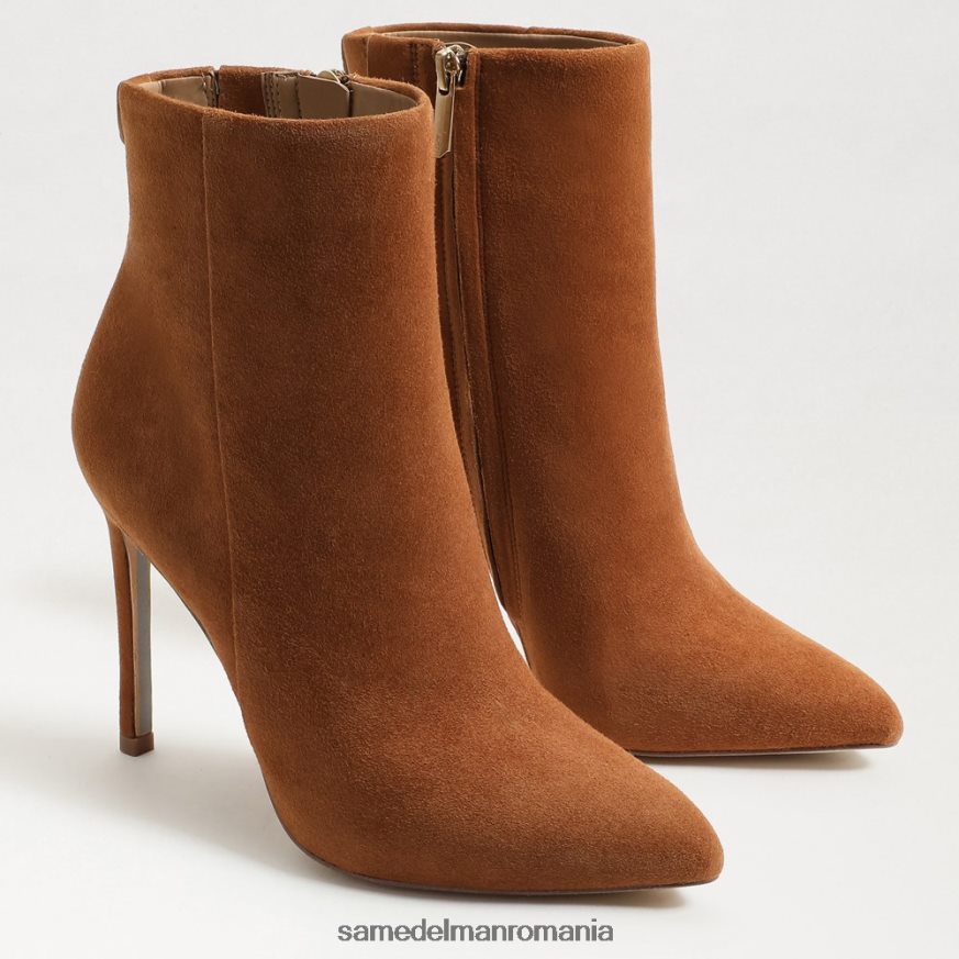 Sam Edelman încălţăminte frontier maro piele intoarsa femei toc Wrenley HN448Z832