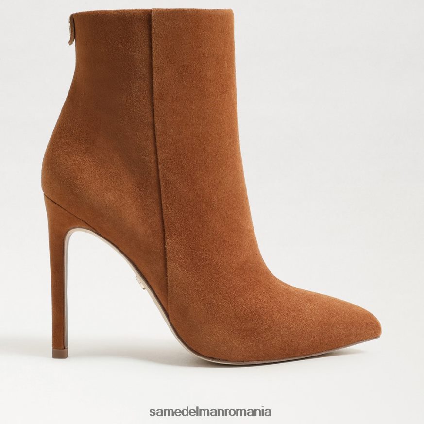 Sam Edelman încălţăminte frontier maro piele intoarsa femei toc Wrenley HN448Z832