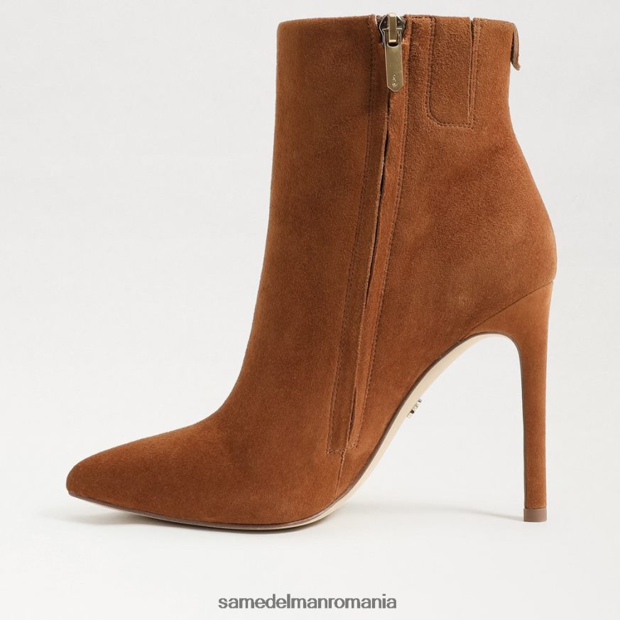 Sam Edelman încălţăminte frontier maro piele intoarsa femei toc Wrenley HN448Z832