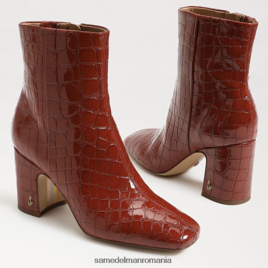 Sam Edelman încălţăminte mesa rust femei papuc de căprioară HN448Z789