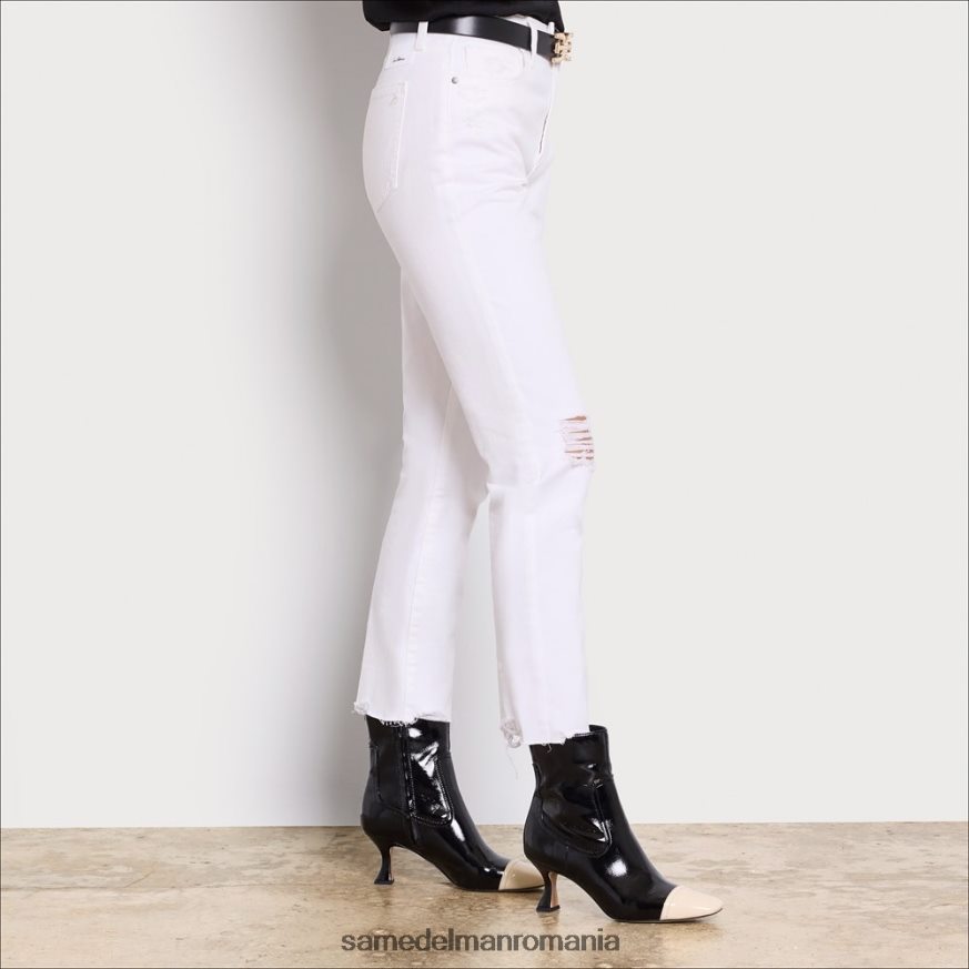 Sam Edelman încălţăminte negru/fildeș modern femei livia bootie HN448Z848