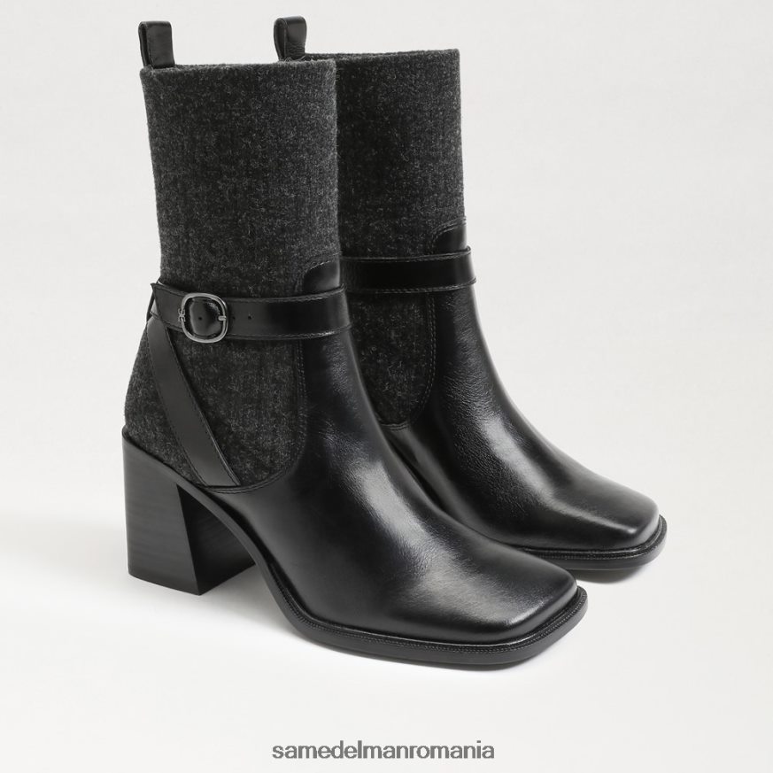 Sam Edelman încălţăminte negru/gri închis femei marci bootie HN448Z766