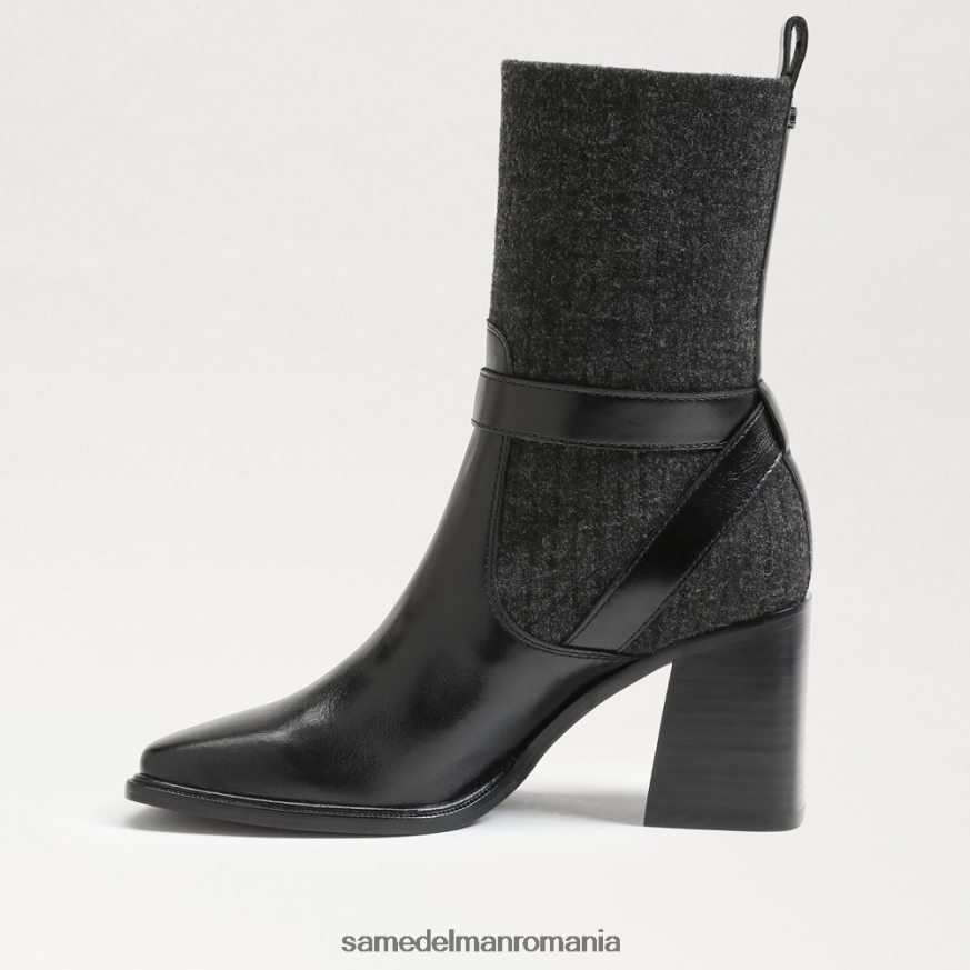 Sam Edelman încălţăminte negru/gri închis femei marci bootie HN448Z766