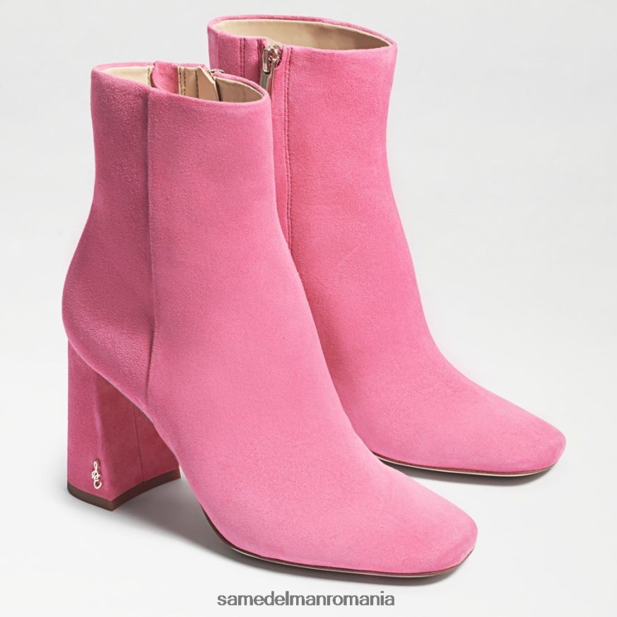 Sam Edelman încălţăminte piele intoarsa confetti roz femei botine codie HN448Z450