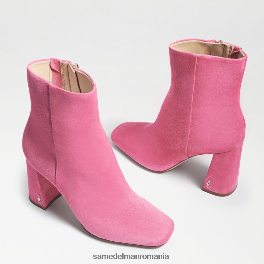 Sam Edelman încălţăminte piele intoarsa confetti roz femei botine codie HN448Z450