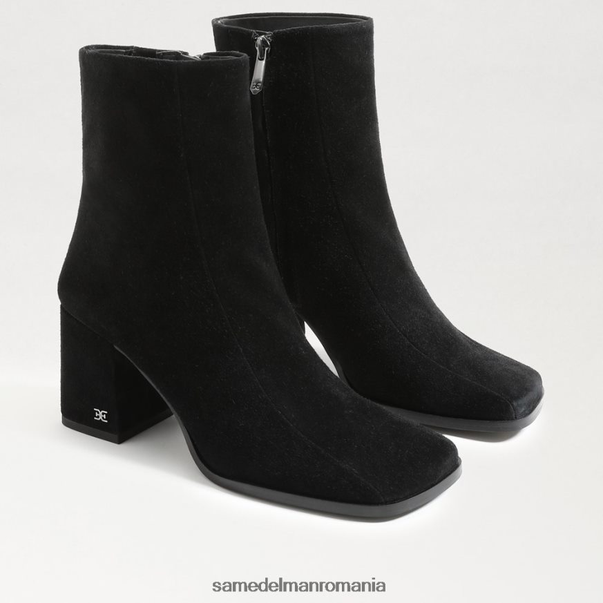 Sam Edelman încălţăminte piele intoarsa neagra femei cizmă mayla HN448Z828