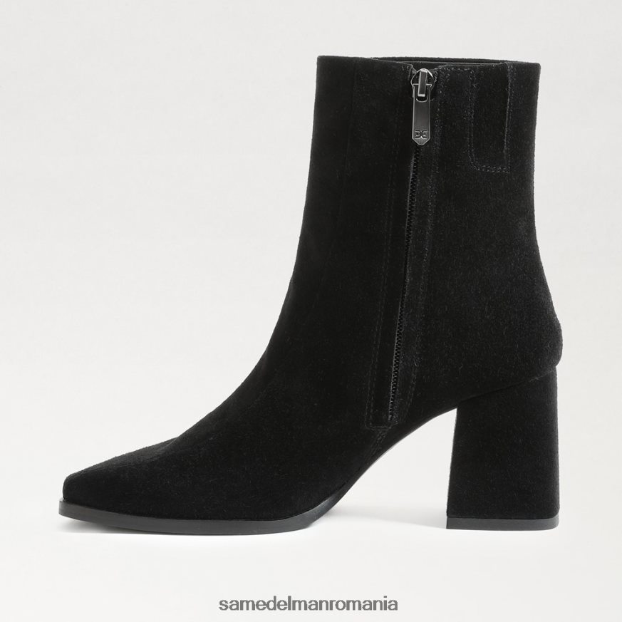 Sam Edelman încălţăminte piele intoarsa neagra femei cizmă mayla HN448Z828