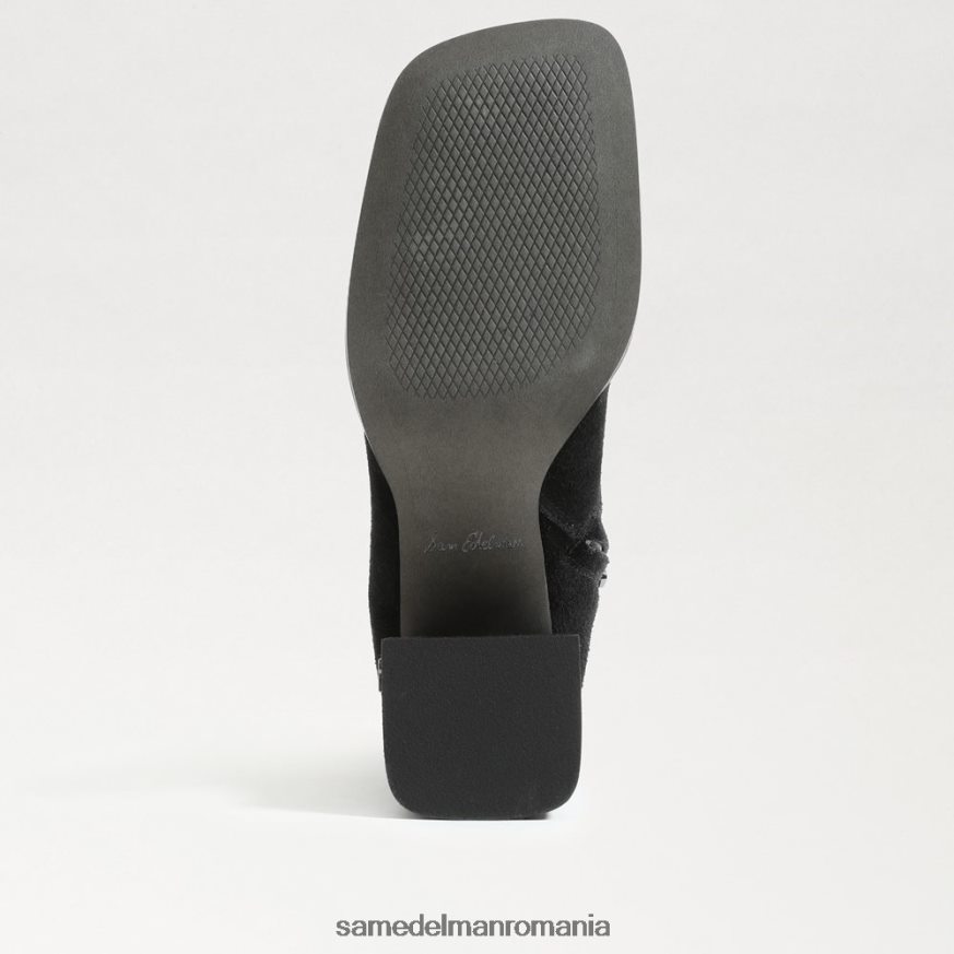 Sam Edelman încălţăminte piele intoarsa neagra femei cizmă mayla HN448Z828