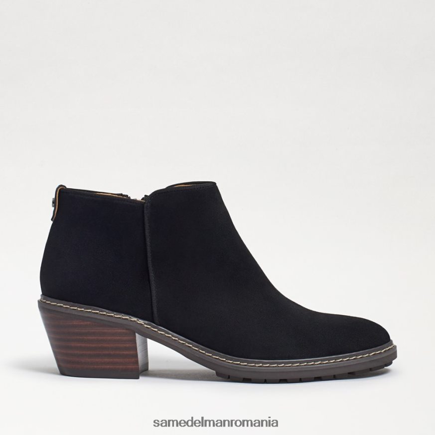 Sam Edelman încălţăminte piele intoarsa neagra femei papuc pryce HN448Z376