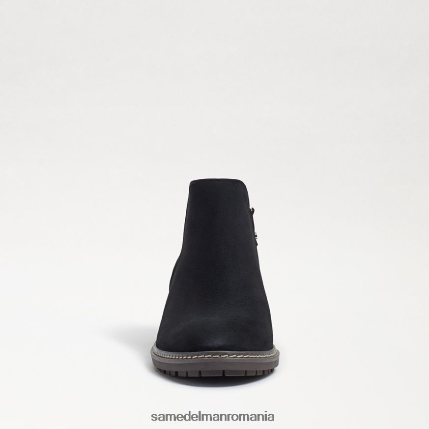 Sam Edelman încălţăminte piele intoarsa neagra femei papuc pryce HN448Z376