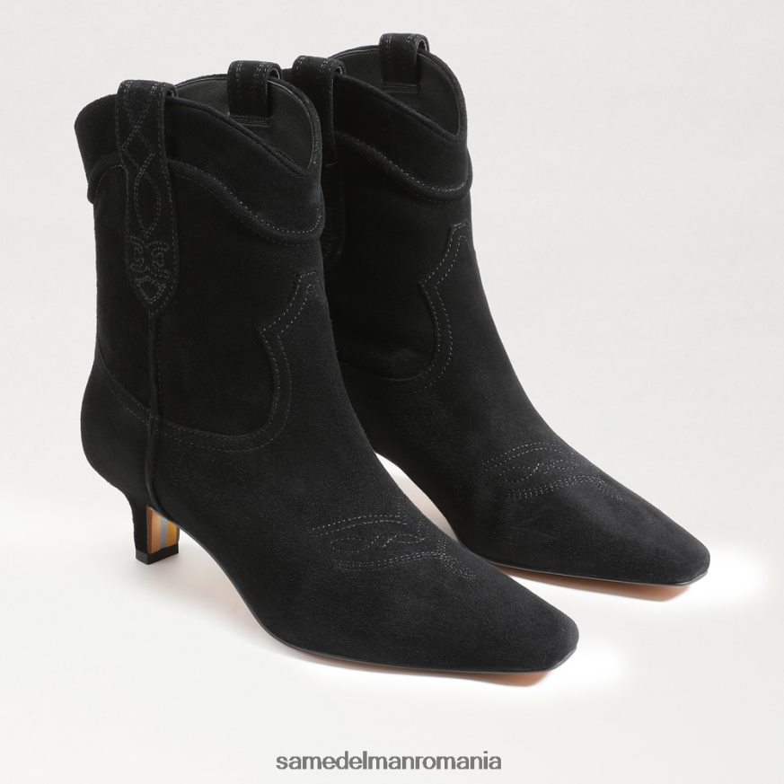 Sam Edelman încălţăminte piele intoarsa neagra femei papuc taryn HN448Z811
