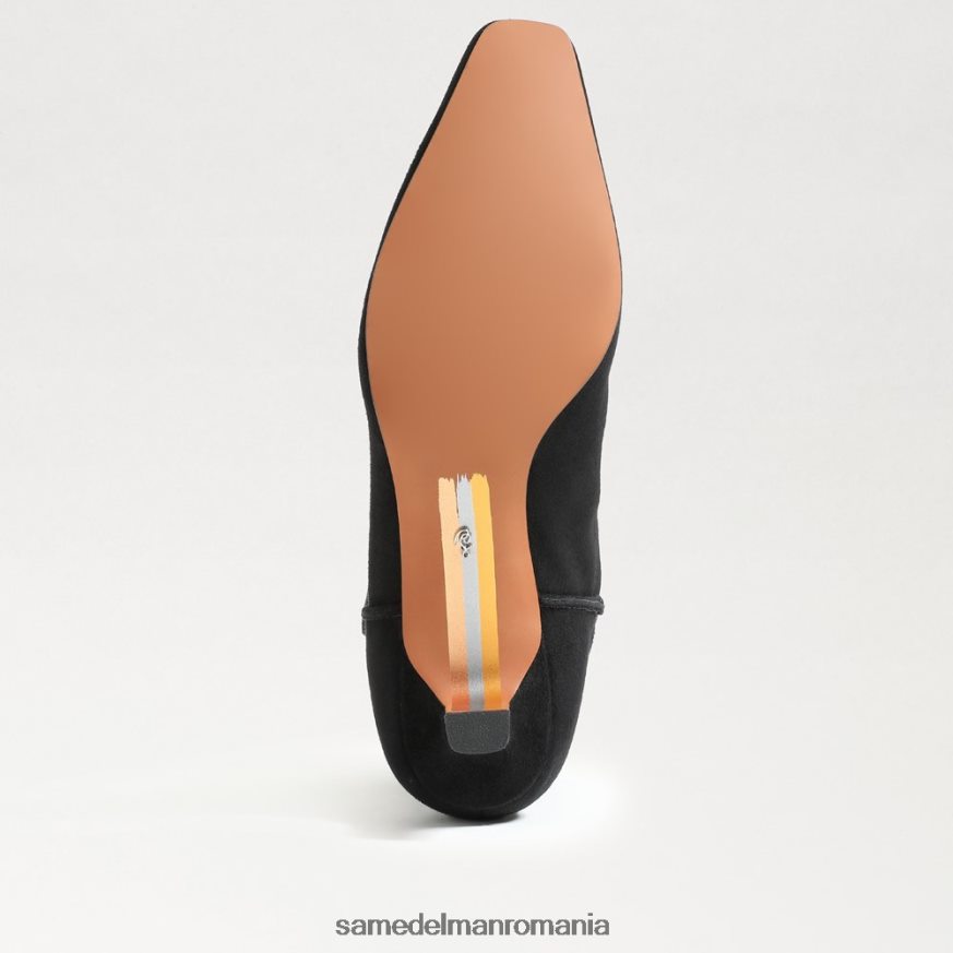 Sam Edelman încălţăminte piele intoarsa neagra femei papuc taryn HN448Z811